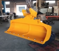 Aksesoris Excavator SLN Hydraulic Tilting Bucket untuk Excavator 5-6 Ton Model SLN 04 Irigasi Lahan Pertanian & Perataan Tanah