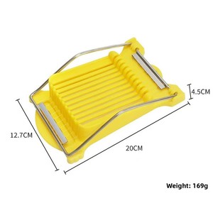 Cortador de Cocina Manual Multifuncional de 10 Filas con Cuchilla de Acero Inoxidable para Cortar Carne, Frutas, Verduras, Huevos y Jamón - Product Image 2