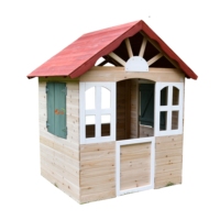Maison de jeu en bois imperméable facile à assembler pour enfants