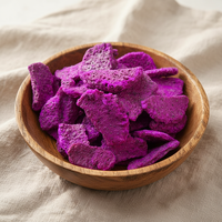 Groothandel Gedroogde Drakenvrucht 1000g Natuurlijk Zonder Suiker Snack Vriesdrogen Pitaya Gehele Gedroogde Vruchten Snack OEM ODM Beschikbaar