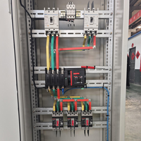 Armoire de distribution ATS à double alimentation électrique pour système d'alimentation industriel intérieur 380V/400V IP30/IP40 OEM ODM