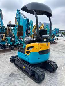 Mini-excavatrice sur chenilles hydraulique Kubota U17 d'occasion, 1 à 6 tonnes, U20/U27/U30, brise-roche, pompe KYB, certifiée CE, moteur Koop, PLC - Product Image 5