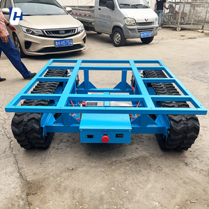 All-<span class=keywords><strong>Terrain</strong></span>-Raupen fahrwerk mit 40 ° Kletter fähigkeit für Offroad-Inspektions roboter - Product Image 5