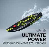Nouveau Modèle 2026 JETFLY JF-ADV 110CC Planche de Surf à Essence 10.25KW 8000RPM 62KM/H en Fibre de Carbone Personnalisable Jet-board EFI