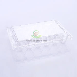 Prezzo di fabbrica trasparente usa e getta PET <span class=keywords><strong>24</strong></span> fori uovo di quaglia vassoio - Product Image 5