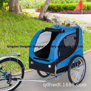 Fabricant Vente en gros Poussette pliable <span class=keywords><strong>pour</strong></span> chat et <span class=keywords><strong>chien</strong></span> <span class=keywords><strong>pour</strong></span> <span class=keywords><strong>Amazon</strong></span> Grande remorque <span class=keywords><strong>pour</strong></span> animaux de compagnie Rangement pratique <span class=keywords><strong>pour</strong></span> chariots à main - Product Image 3