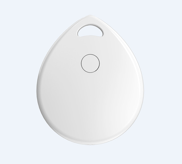 Flat Findmy Item Tracker Ultra Low Power Consumption Network Free Positioning Anti Lost Device Compatible With System