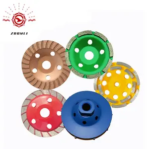 Diamond Cup Grinding Polishing Wheel For Floor Concrete Granite And Marble
