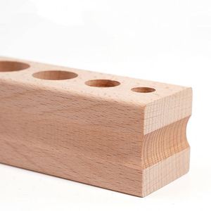 Color Sorting Cylinder Blocks Cognitive Sensory Montessori Wooden 3D Shape Matching Toys - Product Image 6