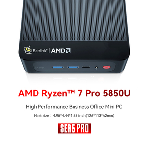 NOUVEAU pour SER5 Pro 5850U Mini PC 7 8C 16T/32G DDR4 RAM 500G/1TB M.2 NVMe SSD 4K Type-C RJ45 Utilisation professionnelle 8GB Mémoire vidéo WiFi SER - Product Image 6