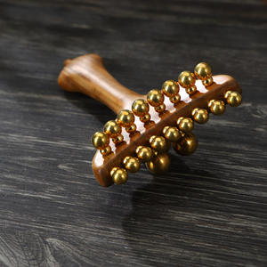 Cepillo de meridianos de latón inalámbrico, herramienta Gua Sha, masajeador de pecho de cuerpo completo, incluidos los <span class=keywords><strong>ganglios</strong></span> <span class=keywords><strong>linfáticos</strong></span> de las axilas para masaje Facial - Product Image 3