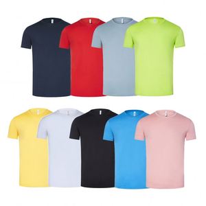 T-shirt décontracté pour homme et femme avec logo, 100% coton, nouveau design, impression personnalisée d'image, motif uni, tissu tricoté - Product Image 2