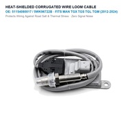 Capteur NOx 24V pour camions MAN TGX TGS TGL TGM 51154080017 5WK96722B 51154080008 Capteur d'oxyde d'azote Euro 6 2012-2024