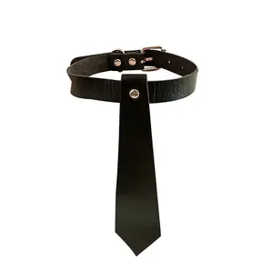 HY jinlong personalidad moda grillete cuello corbata estilo encaje Punk formal pajarita Conjunto C
