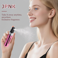 Mini flacon vaporisateur de parfum rechargeable portable, format voyage, 5 ml, avec sac de voyage et de transport