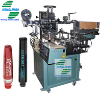 Machine automatique d'estampage à chaud de précision pour stylo à bille, crayon cylindrique pour rouge à lèvres et Eyeliner
