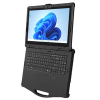 Ordinateur portable industriel robuste avec écran FHD de 15,6 pouces, luminosité de 1000 nits et processeur de 12e génération en option