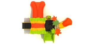 Penjualan laris perosotan untuk anak-anak plastik komersial peralatan tempat bermain luar ruangan anak-anak - Product Image 4