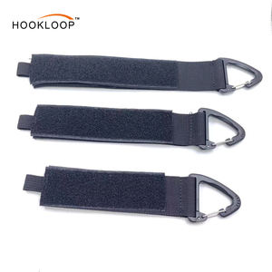 Kustom Logo dan ukuran mengangkat tugas penyimpanan tali kait dan <span class=keywords><strong>Loop</strong></span> ekstensi kabel pemegang Organizer dengan segitiga gesper - Product Image 4