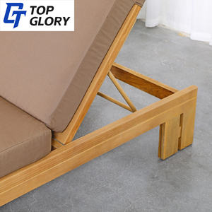 TG-Lit <span class=keywords><strong>de</strong></span> repos <span class=keywords><strong>de</strong></span> luxe en aluminium Chaise longue d'extérieur pour patio, plage, piscine et cour Chaises longues Meubles - Product Image 4