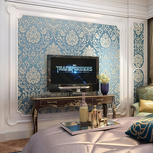 Carta da Parati Non Tessuta CHOOWIN Europea 3D Goffrata Spessa Stile Pastorale, Non Adesiva per Camera da Letto, Soggiorno, Sfondo TV, Decorazione - Product Image 2