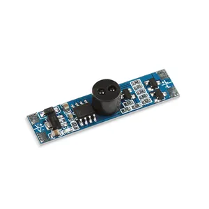 FICLUX 12VDC 24VDC Módulo de sensor de movimiento Pir pequeño de luz LED para iluminación de gabinetes