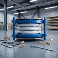 Raccord flexible en PTFE vierge pour panneau d'échantillonnage, pour laboratoire de contrôle qualité