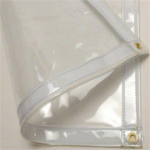 Bâche en PVC vinyle transparente résistante, imperméable et anti-UV <span class=keywords><strong>pour</strong></span> terrasse - Product Image 1