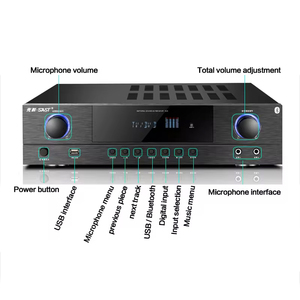 Kyyslb 900W Công Suất Cao Nhà Âm Thanh <span class=keywords><strong>5.1</strong></span> Khuếch Đại Karaoke Loa Siêu Trầm Blueteeth Chuyên Nghiệp Thiết Bị Âm Thanh/Bộ Khuếch Đại/Loa - Product Image 4