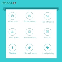 Printer Mini portabel 200dpi nirkabel USB 57mm Printer genggam termal harga pabrik X5