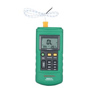 Thermomètre numérique à double canal Mastech MS6514 avec interface USB, stockage de données, usage industriel - Product Image 3