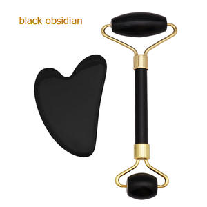 Grosir alat penggulung giok hijau Xiuyan alat wajah Guasha Rodillo De <span class=keywords><strong>Jade</strong></span> batu mata <span class=keywords><strong>Gua</strong></span> <span class=keywords><strong>Sha</strong></span> Set untuk wajah - Product Image 5