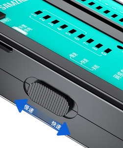 CAT5, CAT5E, CAT6, <span class=keywords><strong>CAT6A</strong></span> testi için RJ45 ağ kablosu Test cihazı UTP/STP kablo denetleyicisi telefon hattı kablosu ağ araçları - Product Image 5