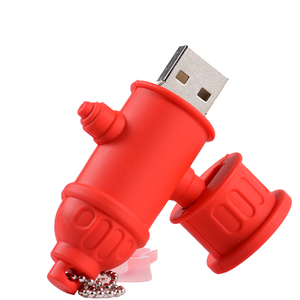 Creatieve Cartoon Pen Drive 128Gb Tank Flash Drive 64Gb Brandkraan <span class=keywords><strong>Memory</strong></span> Stick 32Gb Brandblusser Usb Drive 16Gb 8Gb <span class=keywords><strong>4Gb</strong></span> - Product Image 1