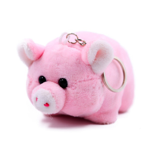 Móc Khóa Thú Nhồi Bông Hình Lợn Màu Hồng Kích Thước Nhỏ 10Cm Móc Treo Đồ Chơi Móc Khóa Hình Lợn Nhỏ Nhồi Bông Tùy Chỉnh - Product Image 5