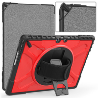 Usine en gros 360 rotation béquille Silicone pare-chocs étui pour tablette robuste pour Microsoft Surface Pro 9/8 13 pouces Pro 7/6/5/4 12.3