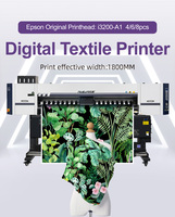 Ventas directas de fábrica Impresora de sublimación de gran formato de 1,8 m utilizada para Flex Banner/adhesivo de vinilo con cabezal de impresión de 4/6/8 piezas