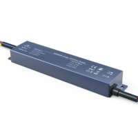 Alimentation LED série YSD DS, étanche IP67, taille super compacte, driver LED mince 200W DC12V 24V 48V, garantie 5 ans