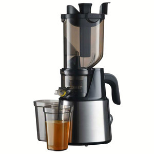 Extractor de Jugos Lento con Motor de CC de Cobre de 220-240V y 150W, Modelo WJE-NY con Enchufe VDE, <span class=keywords><strong>Boca</strong></span> Grande de 145mm, Alto Rendimiento del 80% - Product Image 1
