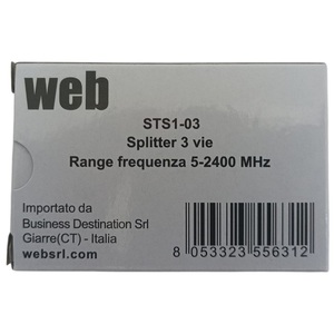 Répartiteur 3 voies 5-2300 MHz AL1-03, diviseur de signal coaxial pour antenne TV - Product Image 4