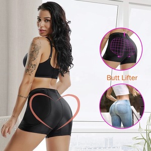 Culotte rembourrée rehausseur de fesses, gaine amincissante pour femmes, <span class=keywords><strong>sous</strong></span>-vêtement sculptant et amincissant les cuisses - Product Image 3