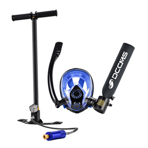 HY Sports Ensemble d'équipement de <span class=keywords><strong>plongée</strong></span> portable étanche en alliage d'aluminium pour la <span class=keywords><strong>plongée</strong></span> libre, avec masque HD anti-buée et <span class=keywords><strong>bouteille</strong></span> de respiration - Product Image 1