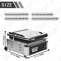 Plaque de cuisson à pression FY-LY811-D – Équipement de restauration de haute qualité avec des performances stables et fiables