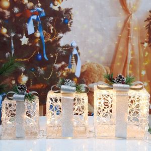 Nuevo Producto: Caja de Regalo Navideña con Iluminación LED Decorativa de 48L, Luz Cálida Blanca, con Brillantina, para Interiores, Fiestas, Habitaciones, Motivo de Hadas - Product Image 4