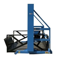 Rampe de quai mobile hydraulique pour le chargement de conteneurs, plateforme de chargement et de déchargement mobile électrique