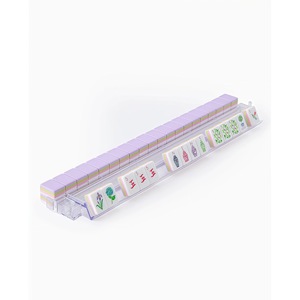 Tuiles de mahjong américaines personnalisées en acrylique à 4 couches, 160 cartes, jeu élégant de qualité supérieure pour adultes, cadeau personnalisé - Product Image 5