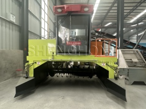 Máquina Volteadora para hacer compost orgánico tipo oruga Máquina volteadora <span class=keywords><strong>de</strong></span> compost <span class=keywords><strong>casera</strong></span> - Product Image 3