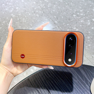 Fundas de teléfono móvil de cuero PU para negocios, para Google Pixel 11 Pro XL 10 9 Pro, con marco metálico para la cámara, cubierta trasera a prueba de golpes - Product Image 4