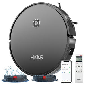 Hikins 888 Map Aspirateur robot intelligent 2 en 1 autonettoyant, meilleur aspirateur et serpillière robot pour la maison 2024 - Product Image 1