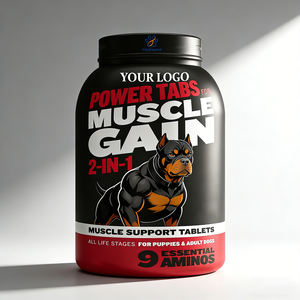 <span class=keywords><strong>Tablet</strong></span> Kunyah Pembentuk Otot 2-in-1 OEM/ODM untuk Anak Anjing & Anjing Dewasa - Vitamin & Suplemen Anjing untuk Peningkatan & Pertumbuhan Otot - Product Image 4